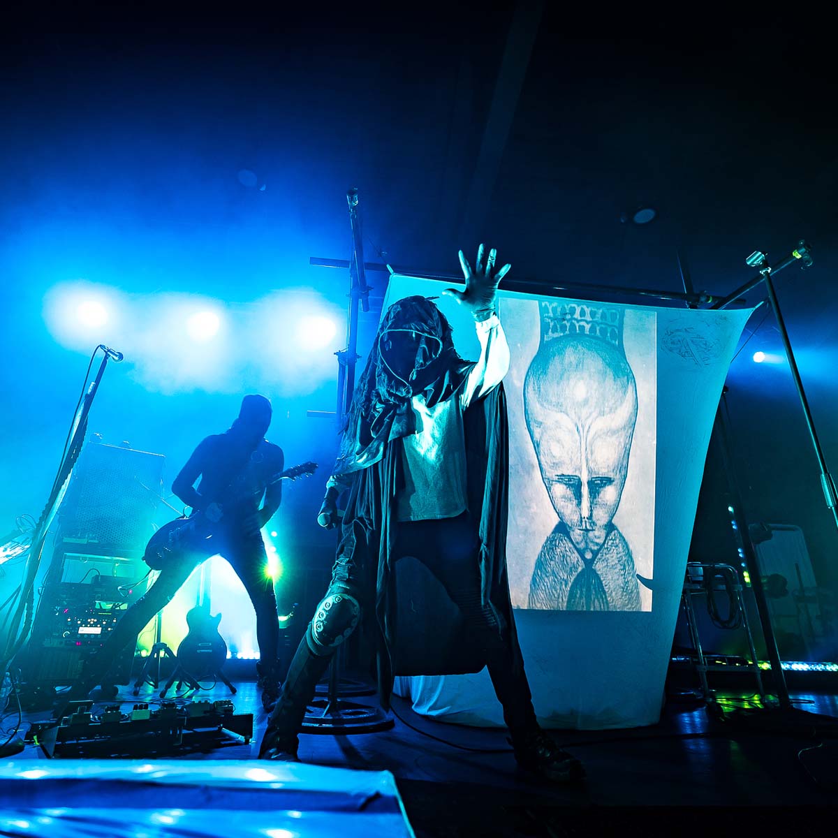 Fotos: Skinny Puppy live - 18.11.2023 Edmonton, Midway - Galerie