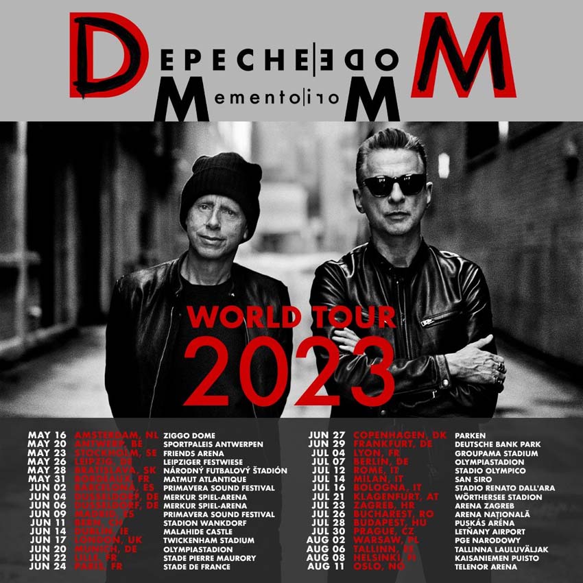 depeche mode memento mori tourdates