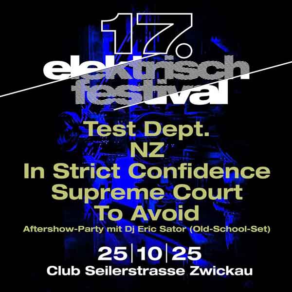 elektrisch festival test dept